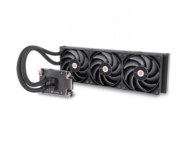 最大TDP625Wのワークステーション向けAIO水冷、Thermaltake「AW420 AIO Liquid Cooler」