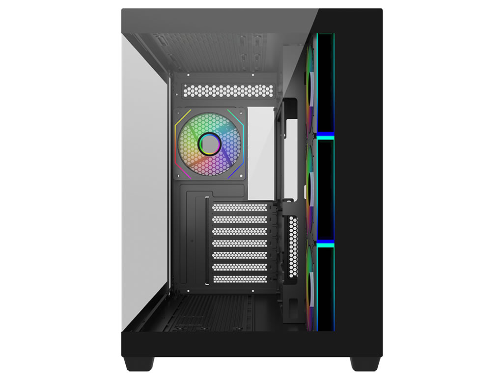 270°パノラマ強化ガラス採用の新筐体、Cooler Master「Elite 681」は