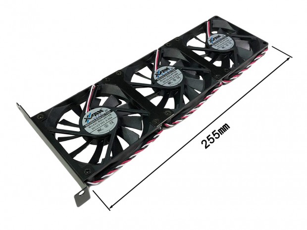 PCI用8015ファン3連ステイ