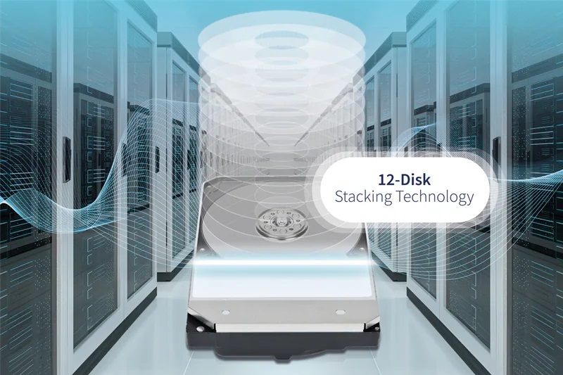 東芝、業界初12枚の磁気ディスクを搭載したHDDの検証に成功。2027年に