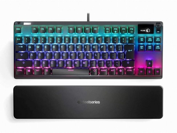 (今日のお買い得) SteelSeriesの有機EL付きテンキーレスキーボード「Apex 7 TKL Red Switch」が21％オフ
