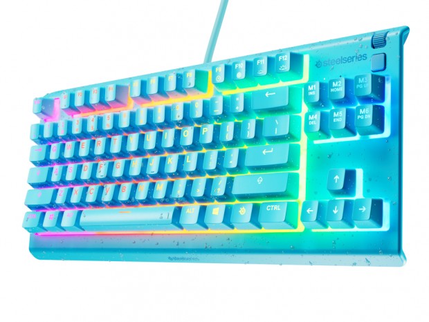 SteelSeriesの防水・防塵テンキーレスキーボード「Apex 3 TKL」に