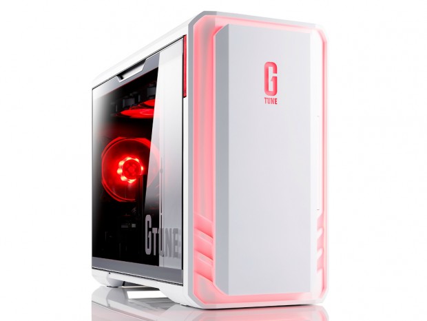 マウス、新筐体のミニタワーゲーミングPC「G TUNE DG」にホワイトモデル追加