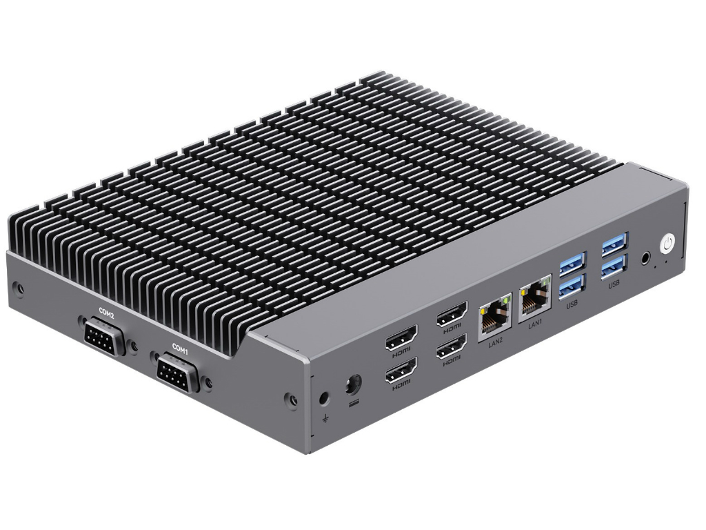 ファンレスミニPC ECS、Celeron搭載でファンレス仕様のミニデスクトップPC