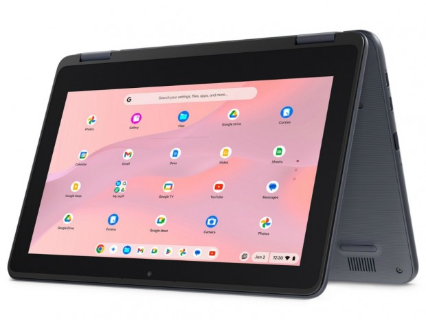 約120cmからの落下に耐える堅牢設計の11.6型2in1 Chromebookがデルから