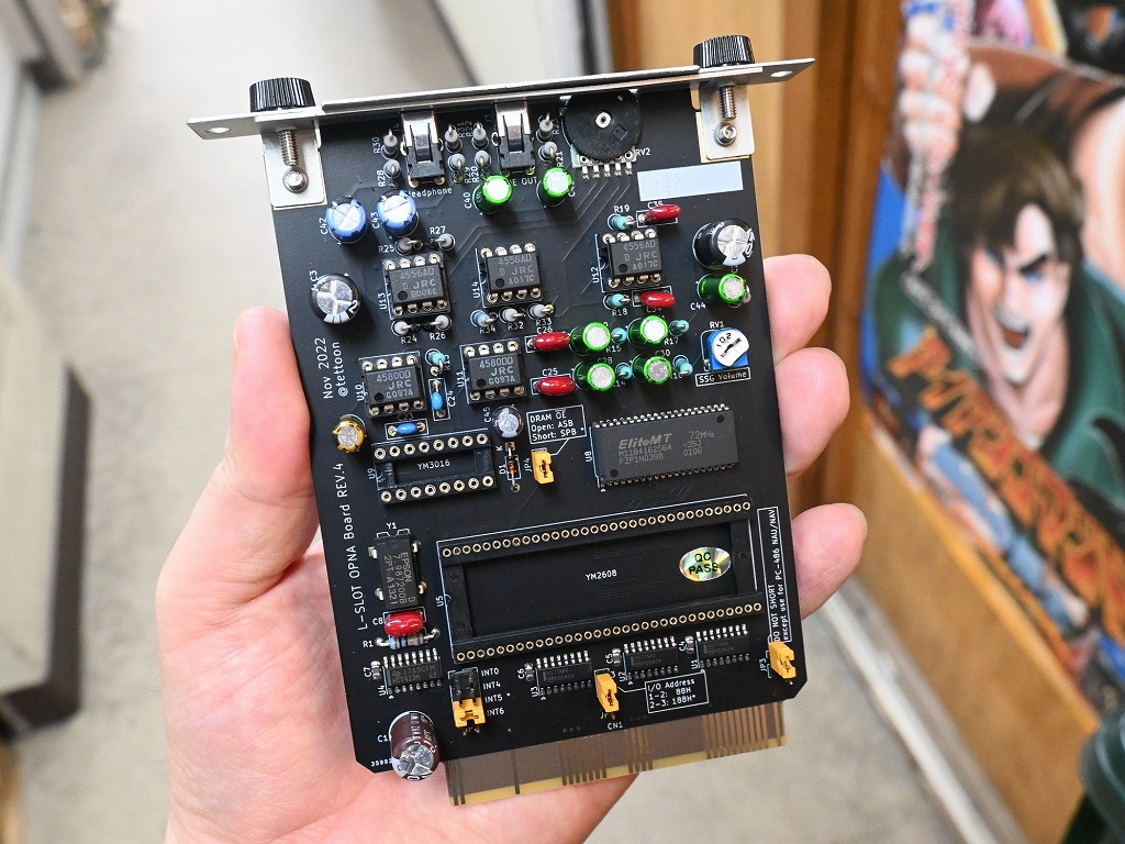 アキバ取材班) FM音源チップのOPNAを搭載できるLスロット用サウンド