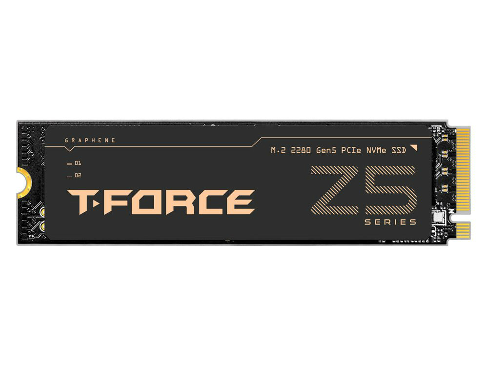 最大14,900MB/sのPhison E28搭載PCIe 5.0 SSD、Team「T-FORCE Z54E
