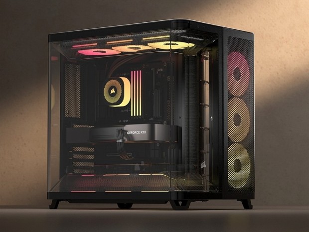 曲面ガラスパネルとトリプルチャンバー採用の魅せる高冷却ケース