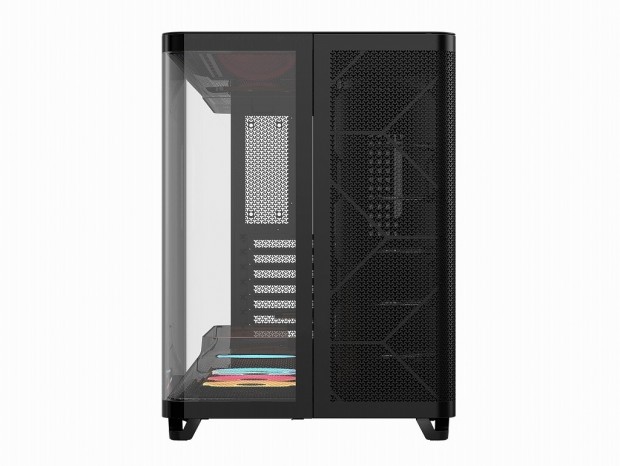 曲面ガラスパネルとトリプルチャンバー採用の魅せる高冷却ケース、CORSAIR「AIR 5400 LX-R/RS-R」