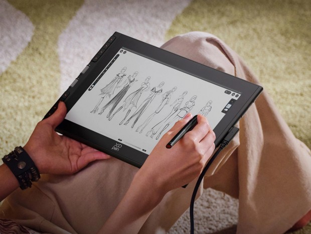 新ショートカット機能X-Dialを搭載した軽量液晶ペンタブレット、XPPen
