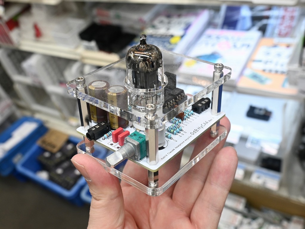 アキバ取材班) 真空管+ClassAA回路の超小型ヘッドホンアンプを自作