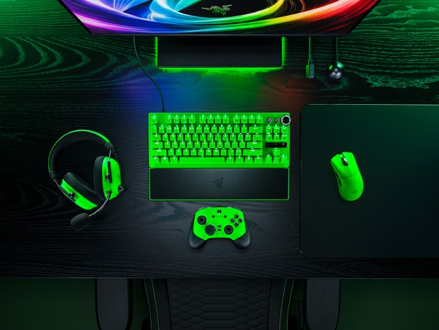 Razer、グリーンカラーのゲーミングデバイス「Esports Green Collection」計9モデル