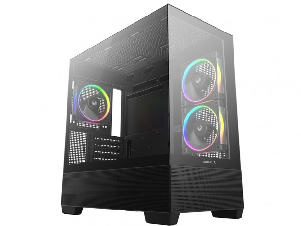 パノラマデザインのミニタワーPCケース、DeepCool「CG380 3F」月末発売