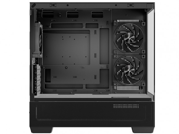 パノラマデザインのミニタワーPCケース、DeepCool「CG380 3F」月末発売