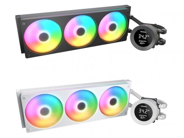 1.9インチディスプレイ搭載AIO水冷ユニット、COUGAR「POSEIDON VISTEK ARGB」発売