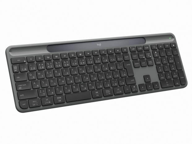 ロジクール、半永久的に充電を気にせず使えるソーラーパネル搭載キーボード「K980」発売
