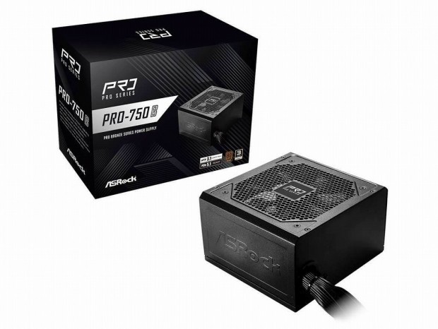 ASRock、デュアルカラーの12V-2×6コネクタを備えるBRONZE認証電源「PRO-750B」など3製品