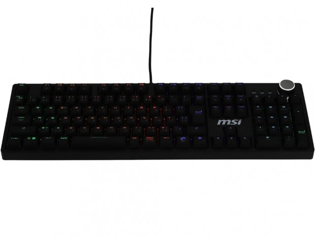 税込5,000円台のメカニカルゲーミングキーボード、MSI「FORGE GK320 RED JP」発売