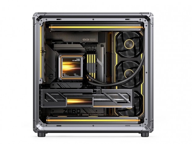 多数のファンを搭載可、マザーボード上部スリットに排熱機構も備えた「X400」がJONSBOから