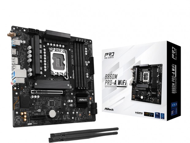 Wi-Fi 6E対応で税込1万円台のIntel B860マザーボード2種がASRockから発売