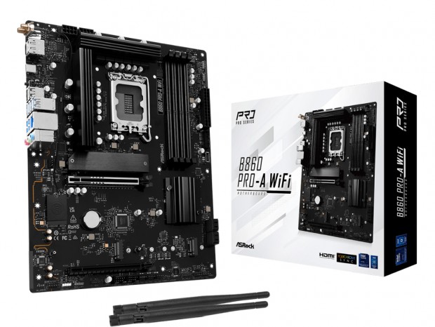 Wi-Fi 6E対応で税込1万円台のIntel B860マザーボード2種がASRockから発売