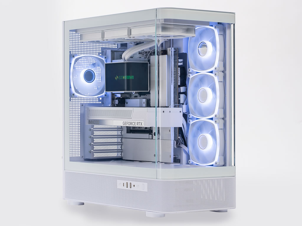 ストーム、6.8インチ曲面ディスプレイAIO水冷採用の新シリーズ「流界2