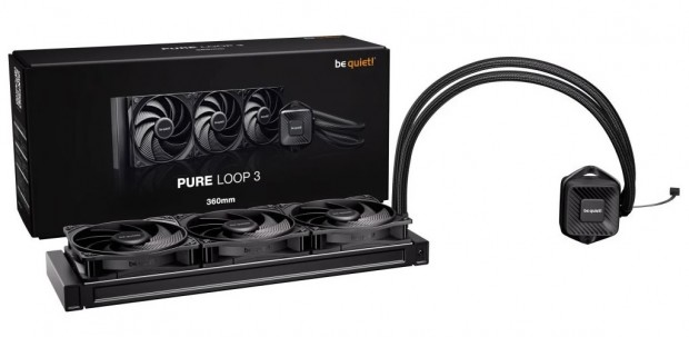 静音と冷却性能に特化した非発光AIO水冷、be quiet!「PURE LOOP 3」3種