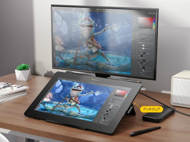 ハレタページ‼️ 重量約1.2kgの16型4K OLEDポータブルペンタブレットがXencelabsから