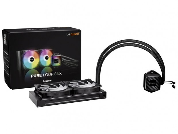 10枚のヘッド用交換フィルムが付属するAIO水冷、be quiet!「PURE LOOP 3 LX」2種国内発売