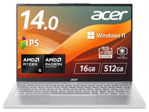 AI次代のモバイルノート、Acer「New Swift Lite 14」シリーズ計4機種