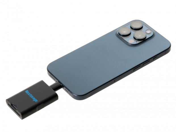 UHS-IIのmicroSDXC/SDXCに対応する小型・軽量カードリーダ、Nextorage「NX-MMF1CL」