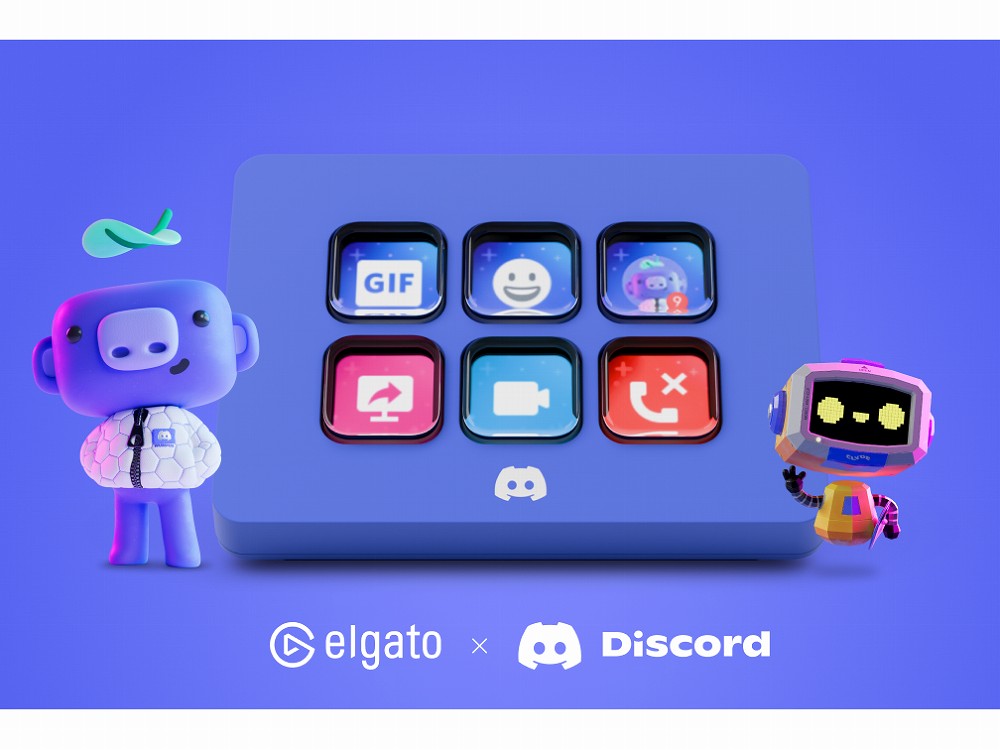 Elgato、Discordとコラボした特別デザインの「Stream Deck Mini