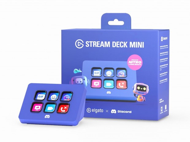 Elgato、Discordとコラボした特別デザインの「Stream Deck Mini