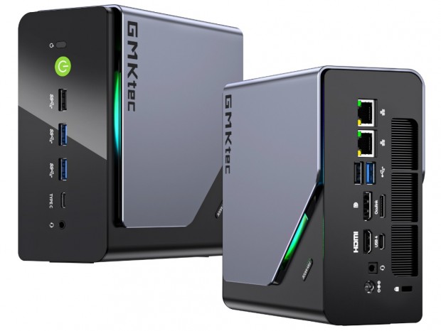 8K出力や4画面同時出力に対応する小型デスクトップPC「GMKtec NucBox