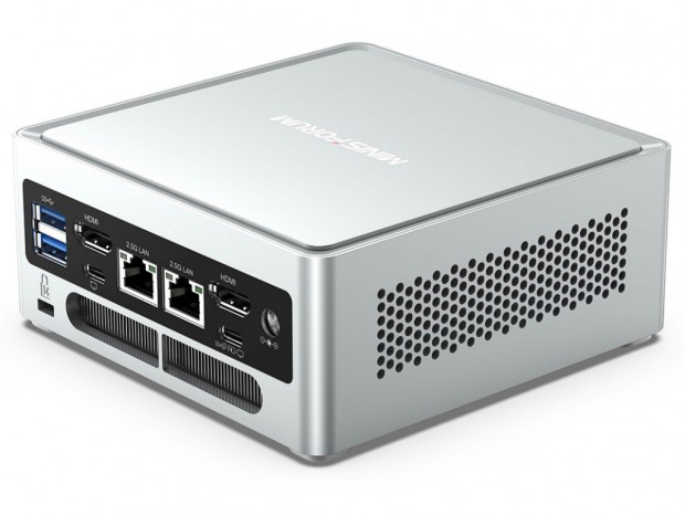 約127mm角のCore i3-1220P搭載小型デスクトップPC「MINISFORUM NAB3R」