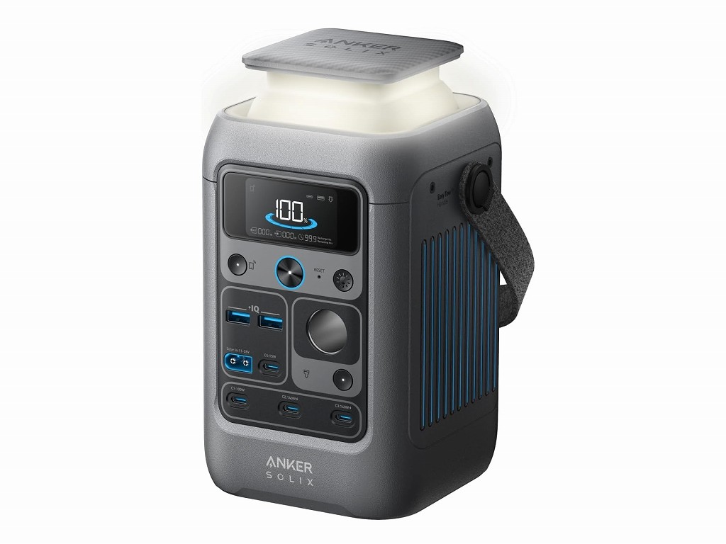 今日のお買い得) 最大300W出力が可能な12cm角のポータブル電源「Anker