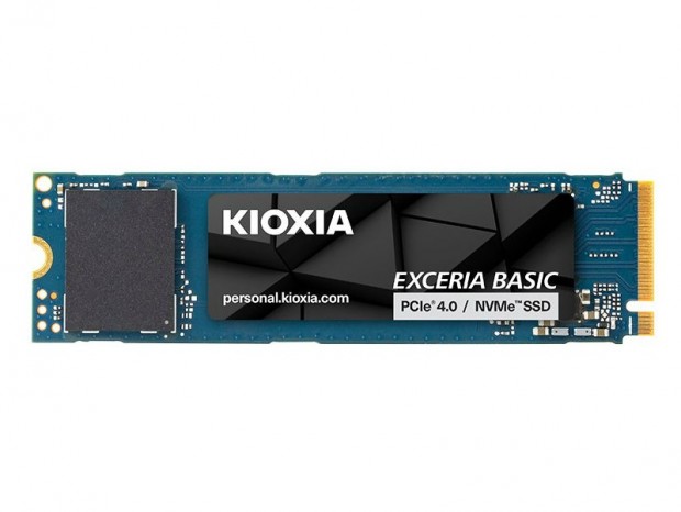 BiCS QLC採用のエントリーPCIe 4.0 SSD、キオクシア「EXCERIA BASIC SSD」