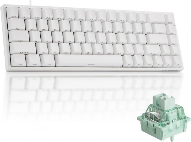 MonsGeek、ラピッドトリガー対応の65％磁気式キーボード「FUN68 HE