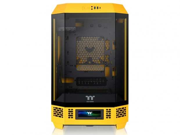 今日のお買い得) 八角柱デザインのミニタワーPCケース、Thermaltake