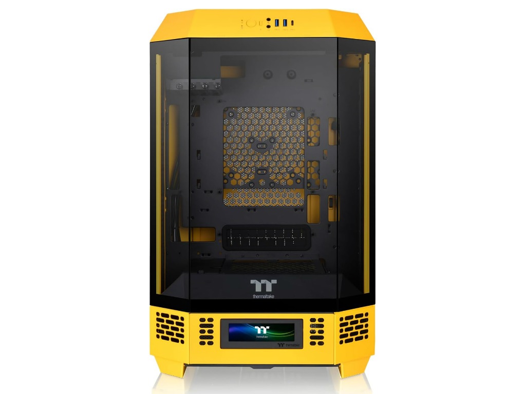 今日のお買い得) 八角柱デザインのミニタワーPCケース、Thermaltake