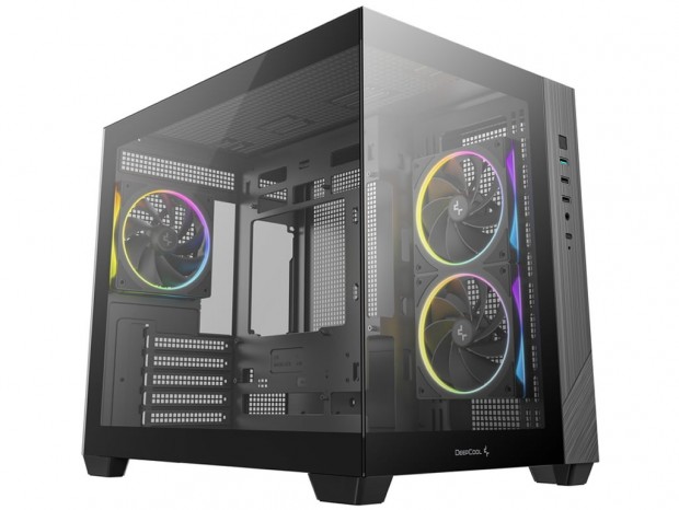 MicroATX対応のパノラマデザインPCケース、DeepCool「CG330 3F」発売