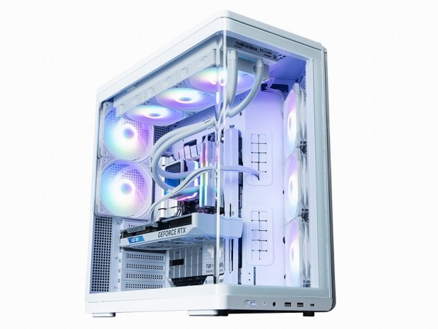 ZALMAN、曲面ガラス＆高エアフローのピラーレスミドルタワー「P60」シリーズ