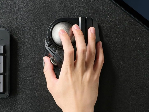 ELECOM HUGE PLUS トラックボール マウス トラックボール HUGE PLUS(Chrome/Android/iPadOS/iOS/Mac