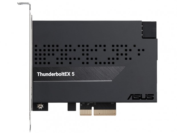 最大120GbpsのThunderbolt 5を増設できる拡張カード、ASUS