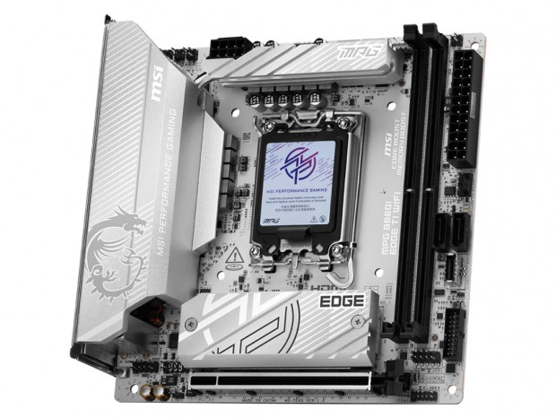 Miiiページ MSI、Core Ultra 200S対応Mini-ITXマザーボード「MPG B860I EDGE TI