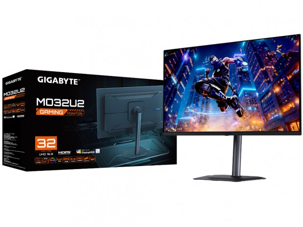 240Hz/0.03ms対応の31.5型4K QD-OLEDなどゲーミングディスプレイ計3機種がGIGABYTEから