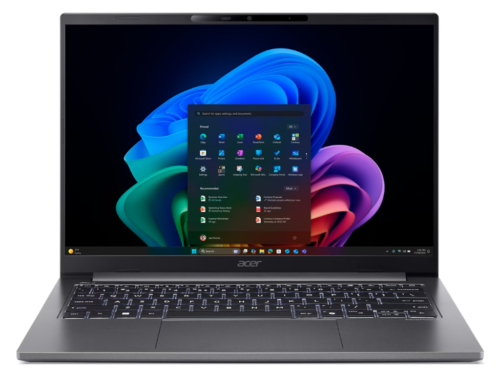 1.24kgで最大21時間駆動の14型ビジネスノートPC計2機種がエイサーから