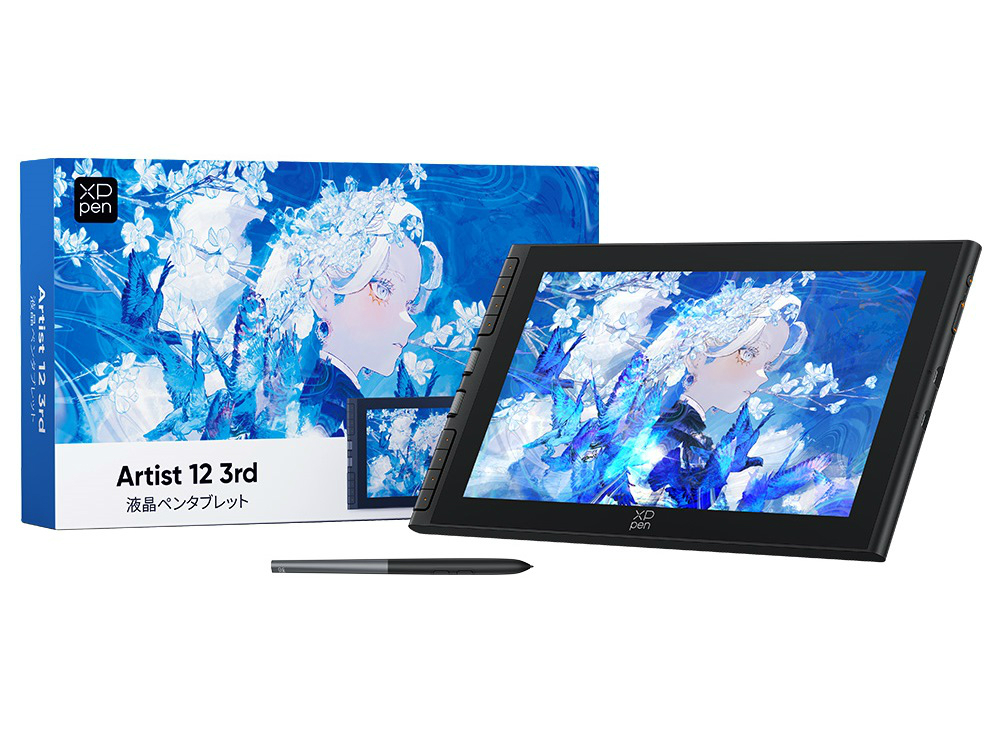 新型スタイラスペン採用のエントリー液晶ペンタブレット、XPPen