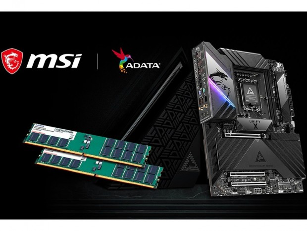 MSIとADATA、容量128GBのIntel Z890向け4 Rank DDR5 CUDIMMメモリ発表