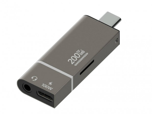 PD100W急速充電や3.5mmオーディオ搭載の多機能microSDカードリーダ、エアリア「KIZUNA 4」